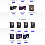 High Converting Digital Product Selling Website with 40+ Free Products