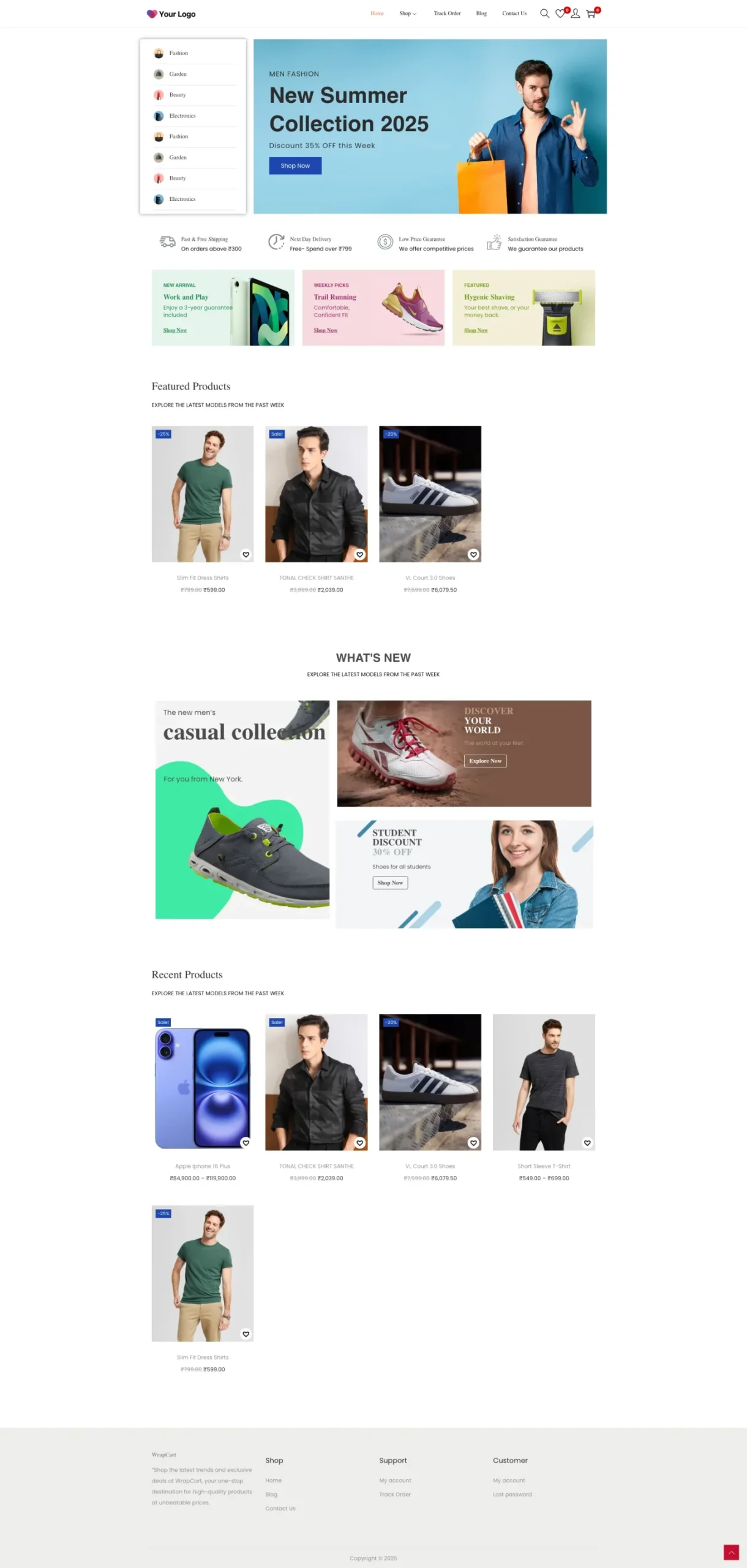 Premium Multi-Category E-Commerce Website | Ready-Made Online Store | Buy, Customize & Sell to Clients